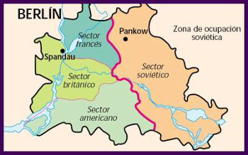 División de Berlin 1945