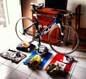 Prepara equipo triatlón