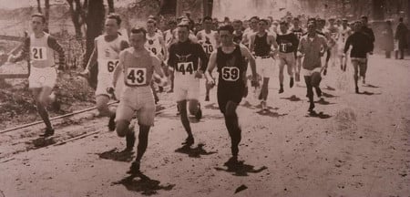 Maratón de Boston en los años 60s