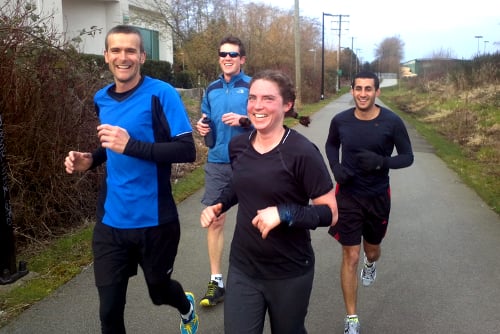 Corre con amigos