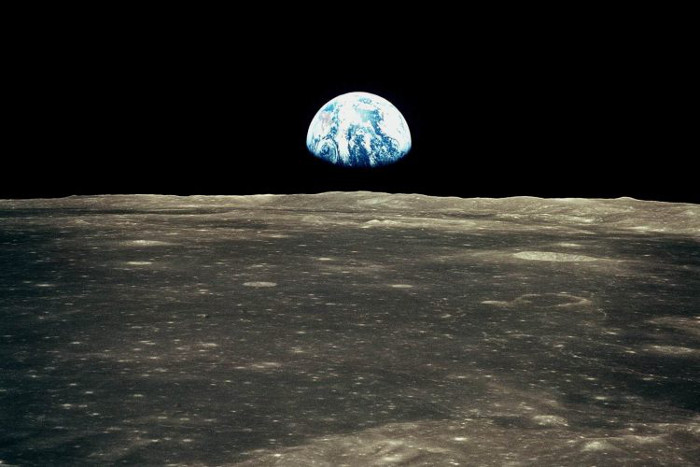 La Tierra vista desde la Luna 1969
