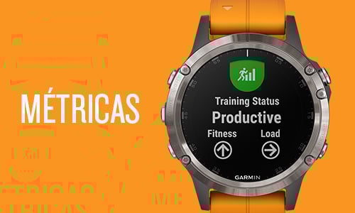 Garmin fénix 5 plus - Métricas
