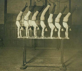 George Eyser - Equipo Gimnasia EUA - St. Lous Missouri 1904