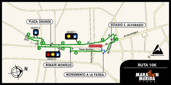 Maratón Mérida 2018 - Ruta 10 km