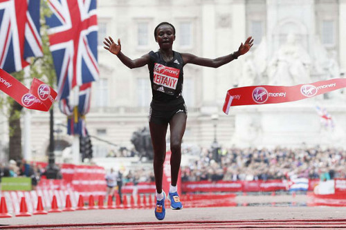 Mary Keitany - Londres 2017