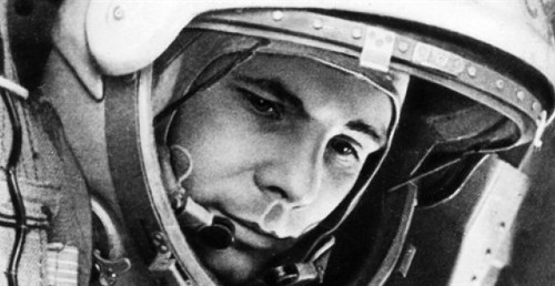 Yuri Gagarin, primer hombre en el espacio