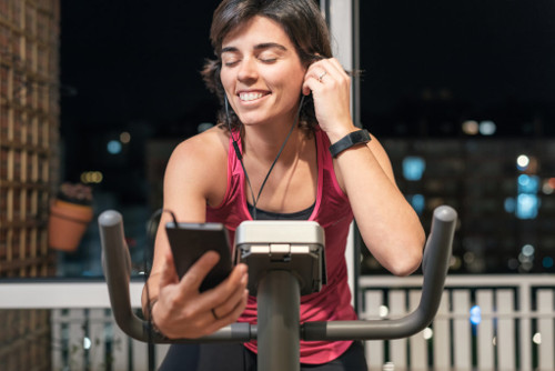 Entrena con música