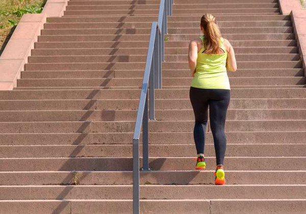 Entrena subiendo escaleras
