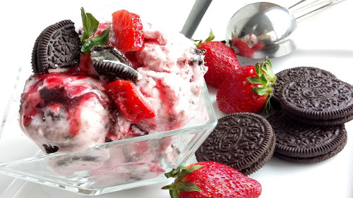 Galletas y helado