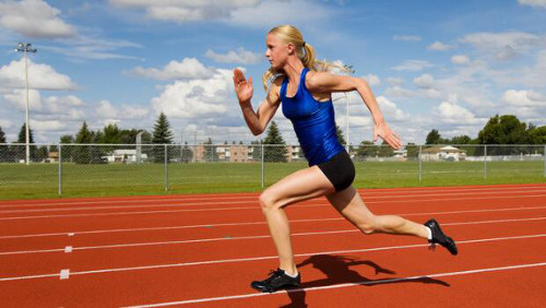 Sprints en pista
