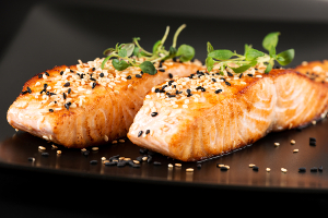 Salmón al horno