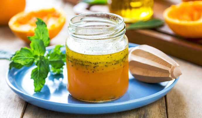 Vinagreta de cítricos y jengibre